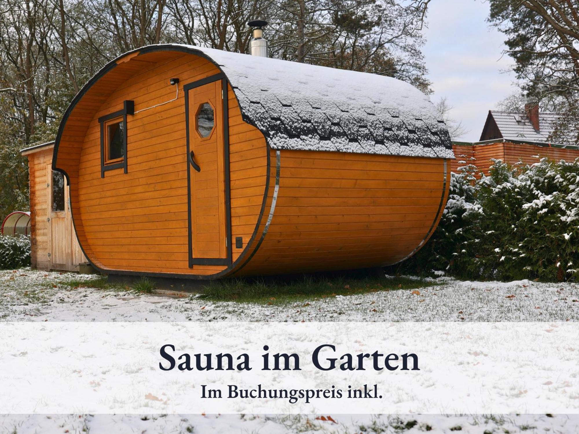 Fewo River I Familienfreundlich I Grosser Garten I Inkl Badefass I Kamin I Spielplatz Wendisch Rietz Exterior foto
