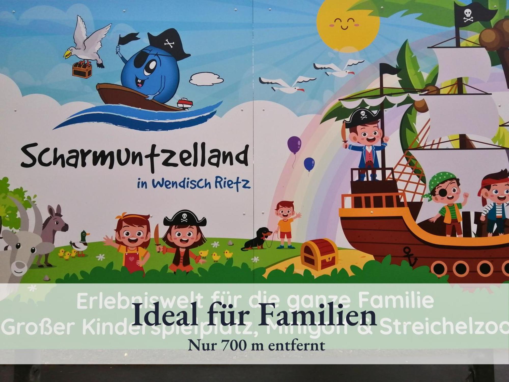Fewo River I Familienfreundlich I Grosser Garten I Inkl Badefass I Kamin I Spielplatz Wendisch Rietz Exterior foto